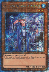 Spellbook Magician of Prophecy - RA04-EN183 - (Quarter Century Secret Rare) - 1st Edition